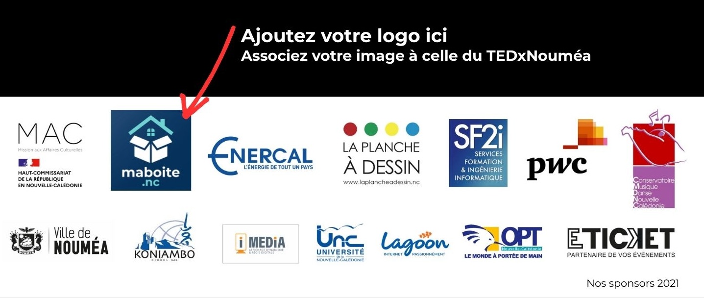 Sponsors TEDxNouméa 2021